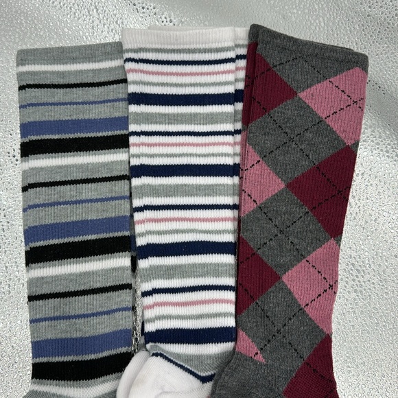 Tommie Copper Women's 3-Pk Compression OTC Socks multicolor OS - Picture 4 of 4